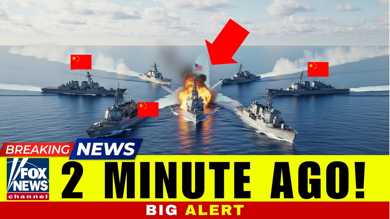 When Six Chinese Ships Intercepted The U.S. Ship -- What Happens Next? LIVE 🔴