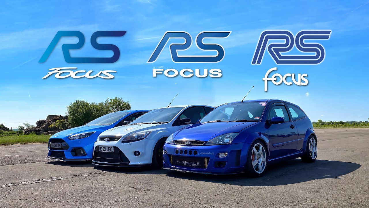 THE FASTEST TUNED FORD FOCUS RS GENERATION: DRAG RACE
