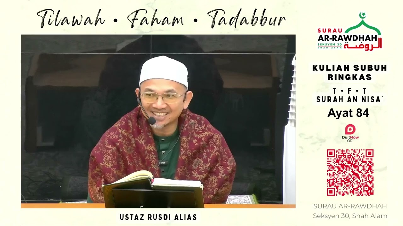 KULIAH TFT Surah An-Nisa' ayat 84