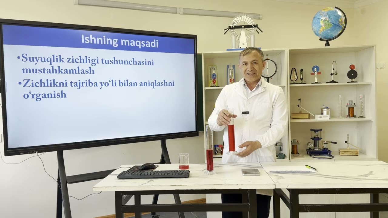 Suyuqlik zichligini aniqlash