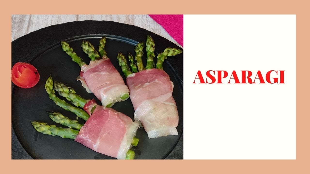 Asparagi antipasto , contorno o secondo sfizioso , pronti in un lampo