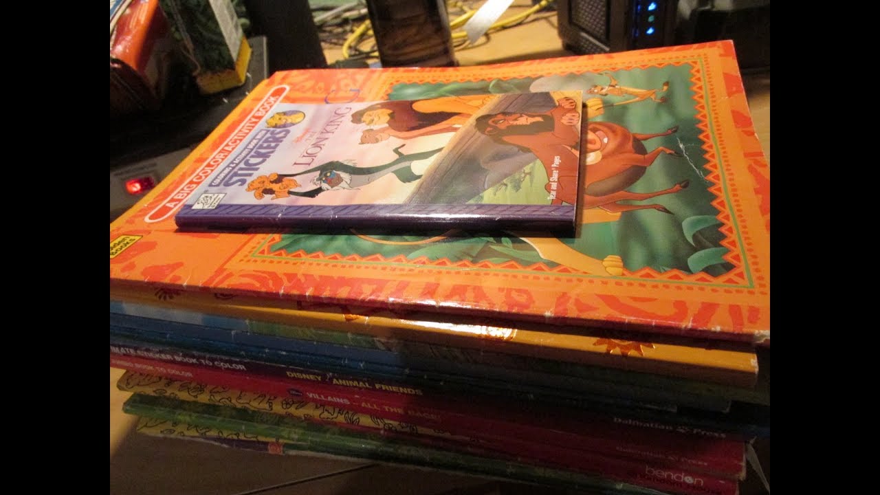 Disney's The Lion King Coloring Book Collection