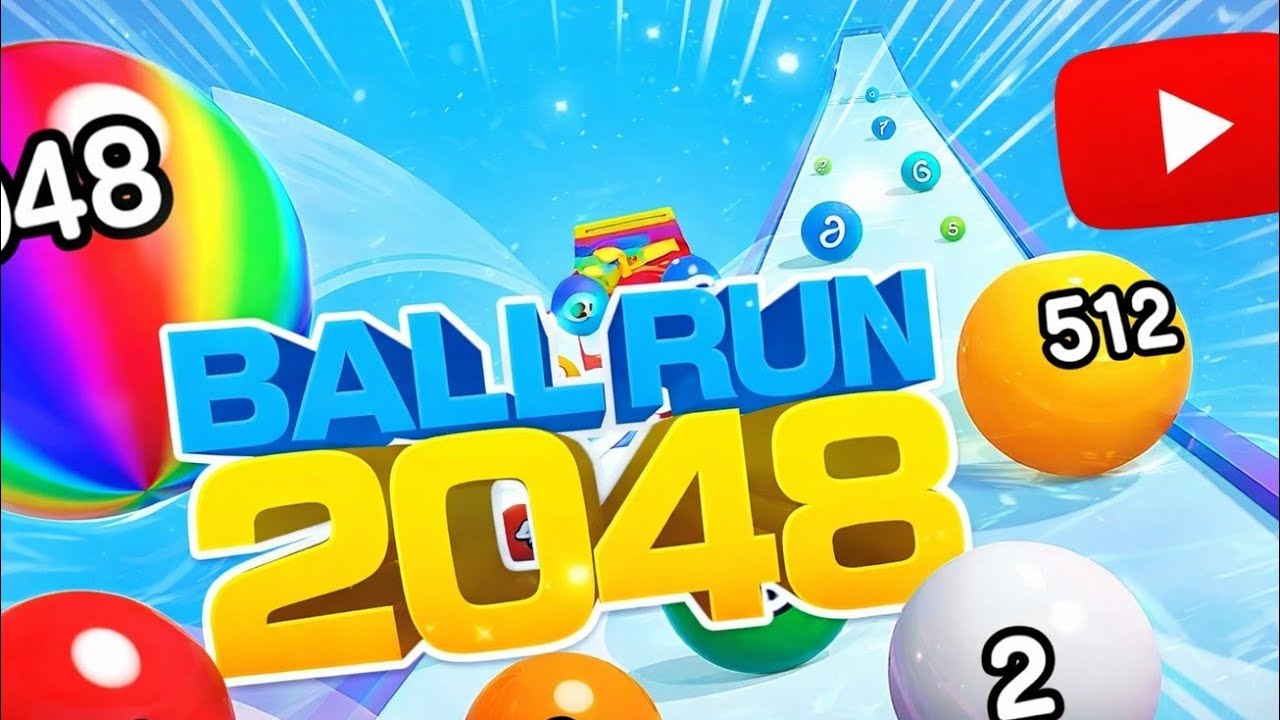 PLAYING BALLRUN2048 MERGE NUMBER AGAIN..LETS GOOOO...