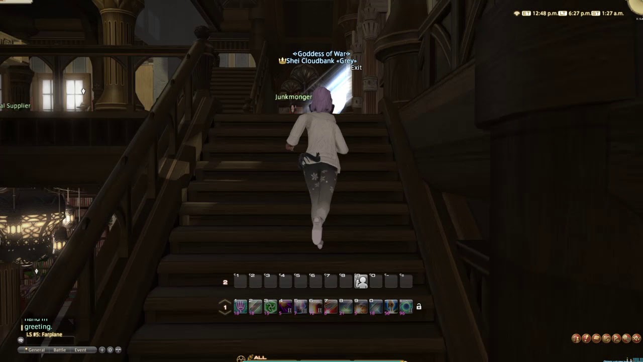 FFXIV Glitching furniture onto railings and Floating them