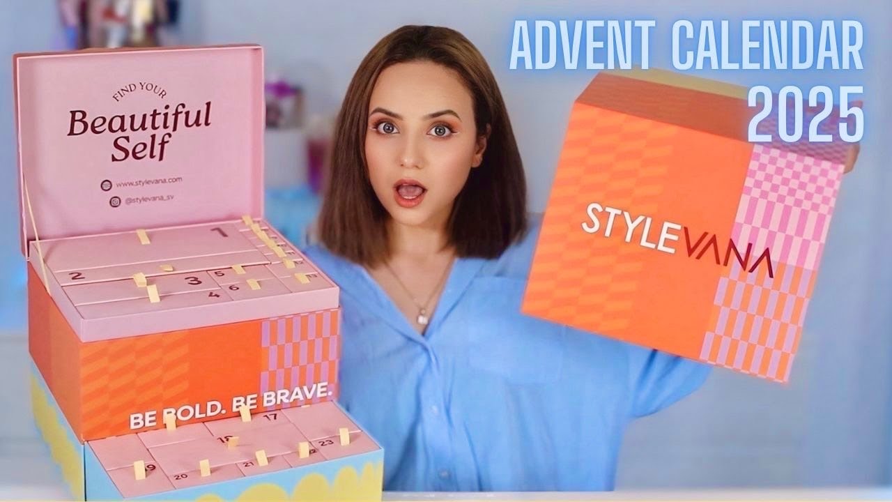 Распаковка Адвент-календаря STYLEVANA 2025 🎄