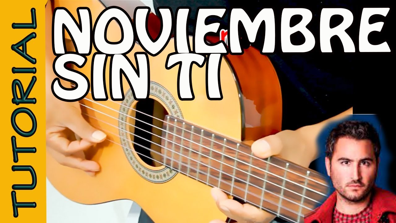 NOVIEMBRE SIN TI - guitarra TUTORIAL - Reik como tocar