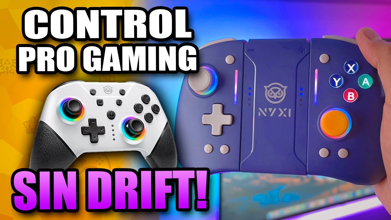 El Control PRO DEFINITIVO para la Nintendo Switch 🔥 Control CHAOS y Hyperion de NYXI