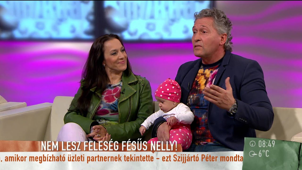 Fésűs Nelly párja nem hisz a házasságban - 2015.03.31. - tv2.hu/mokka