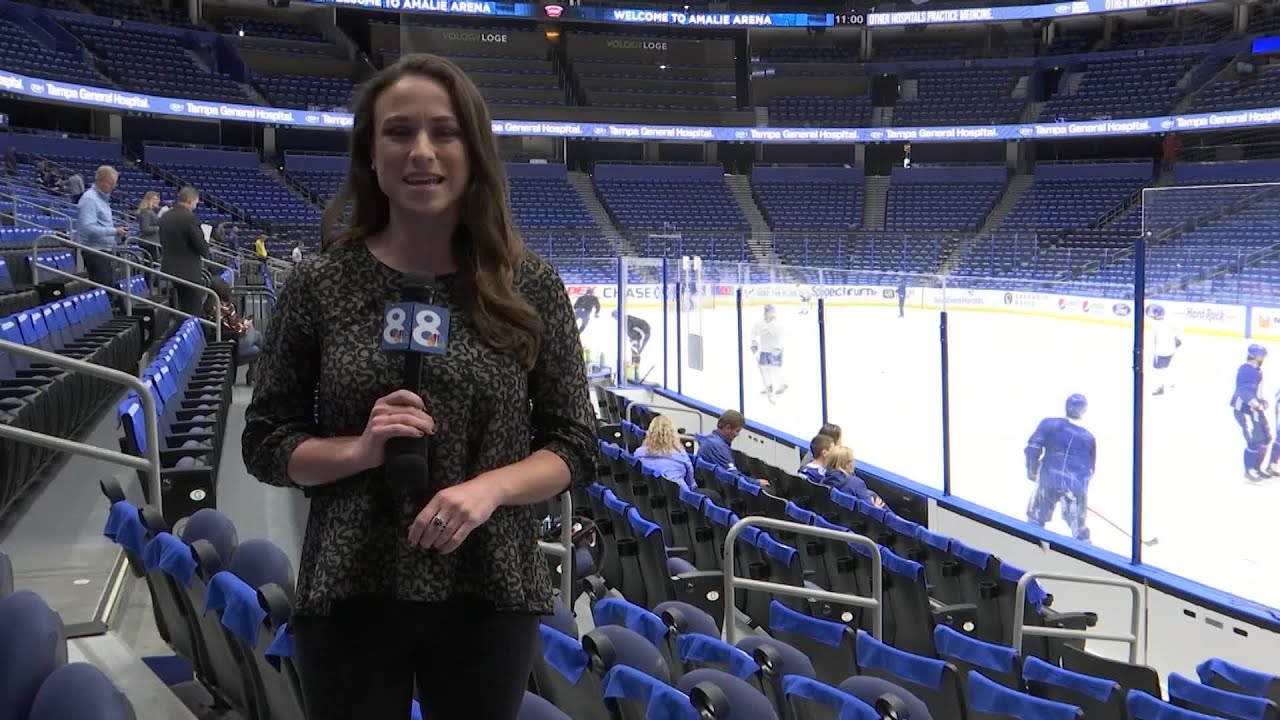 the newest member of the Tampa Bay Lightning, Barclay Goodrow, on the trade