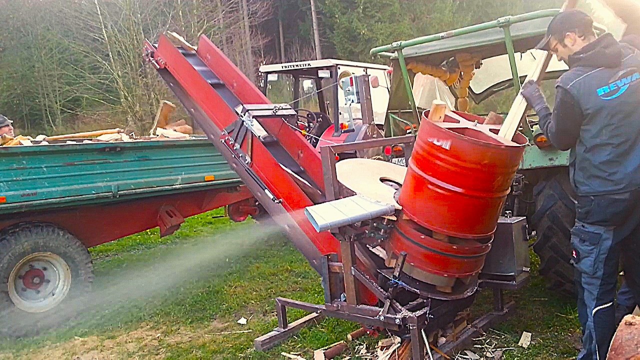 Fastest Firewood Processing Machines in Action
