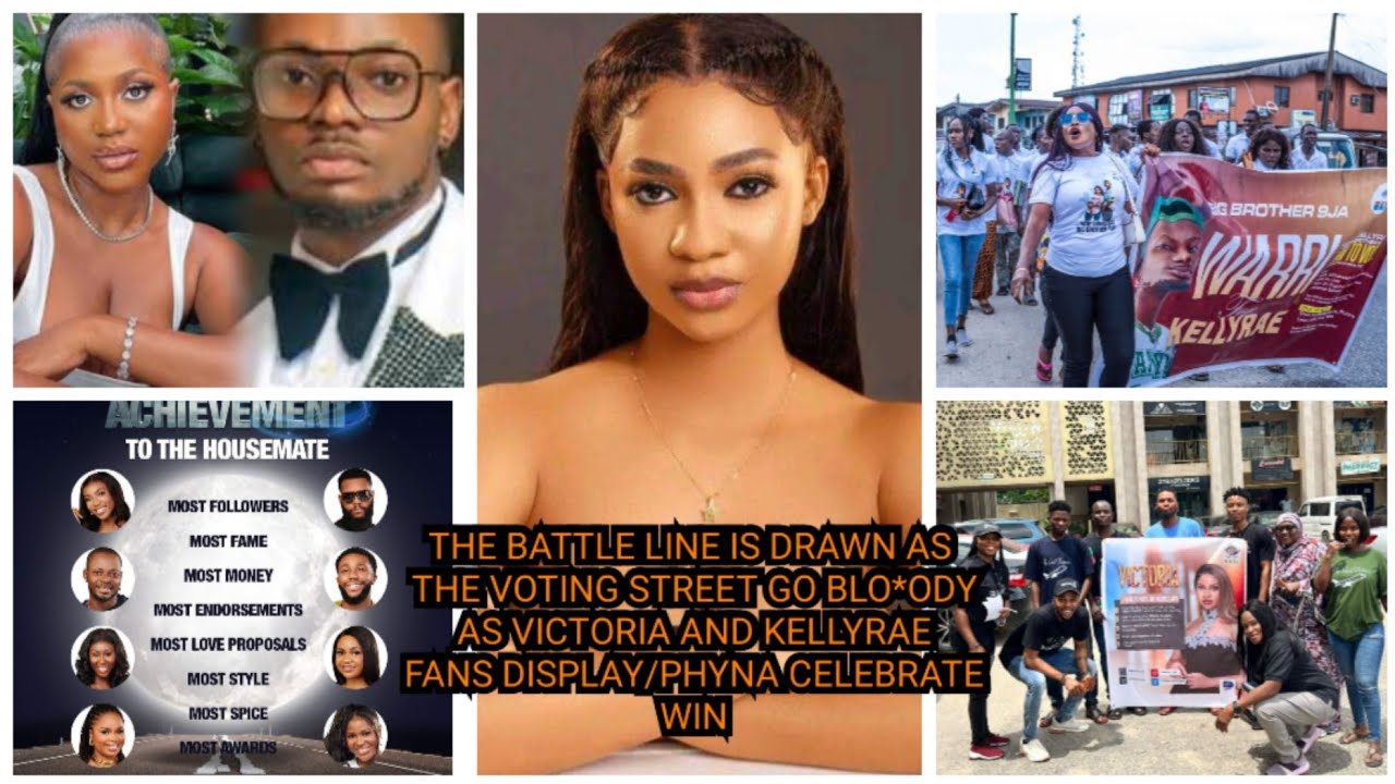 THE BA*TTLE LINE IS DRAWN AS THE VOTING STREET GO BLO*ODY AS VICTORIA AND KELLYRAE FANS DISPLAY