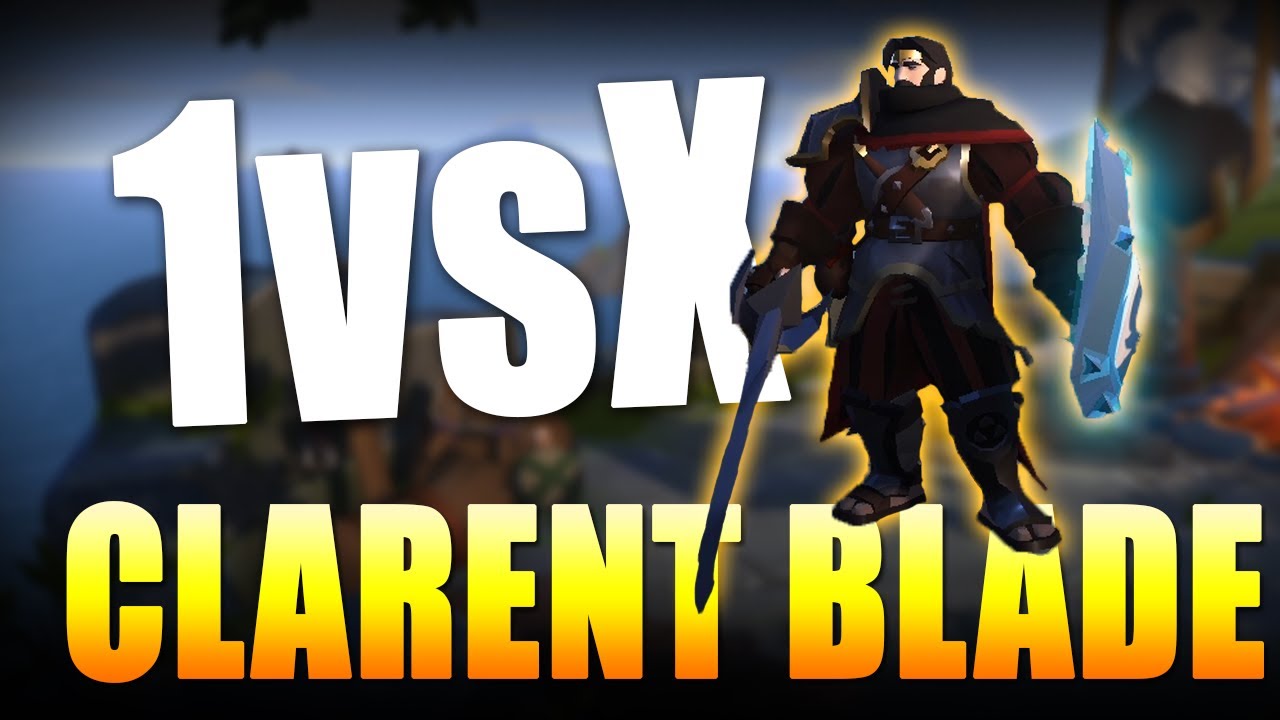 Solo Outnumber fight with Clarent Blade  | Albion Online