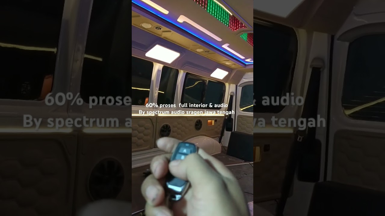 Hiace Full venom audio - dsp processor #hiacepremio  #hiacecommuter #interiormobil #sragen
