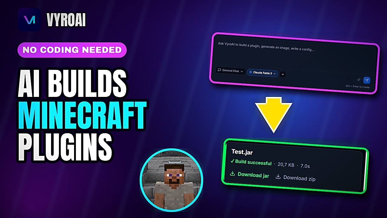 I Created A Minecraft Plugin Without Coding!