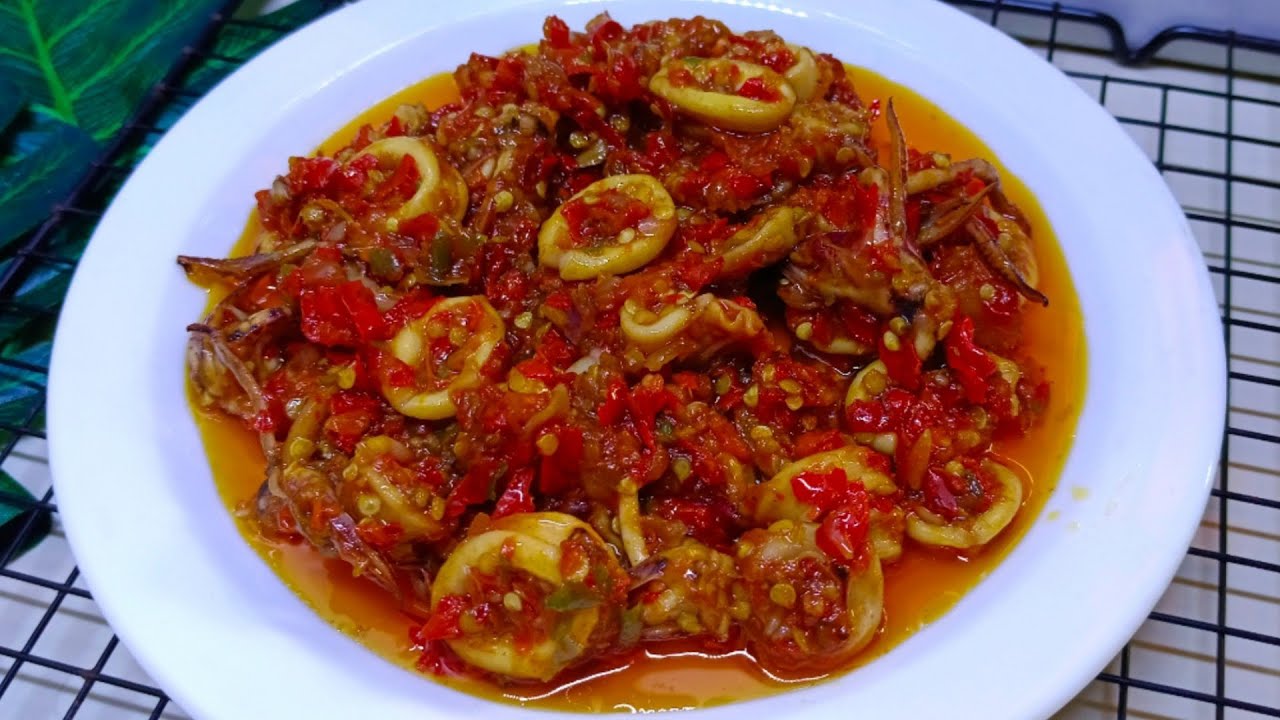 SATU PORSI GAK CUKUP‼️RESEP SAMBAL CUMI PEDAS ASIN GURIH ENAK BANGET BIKIN GAGAL DIET !! 