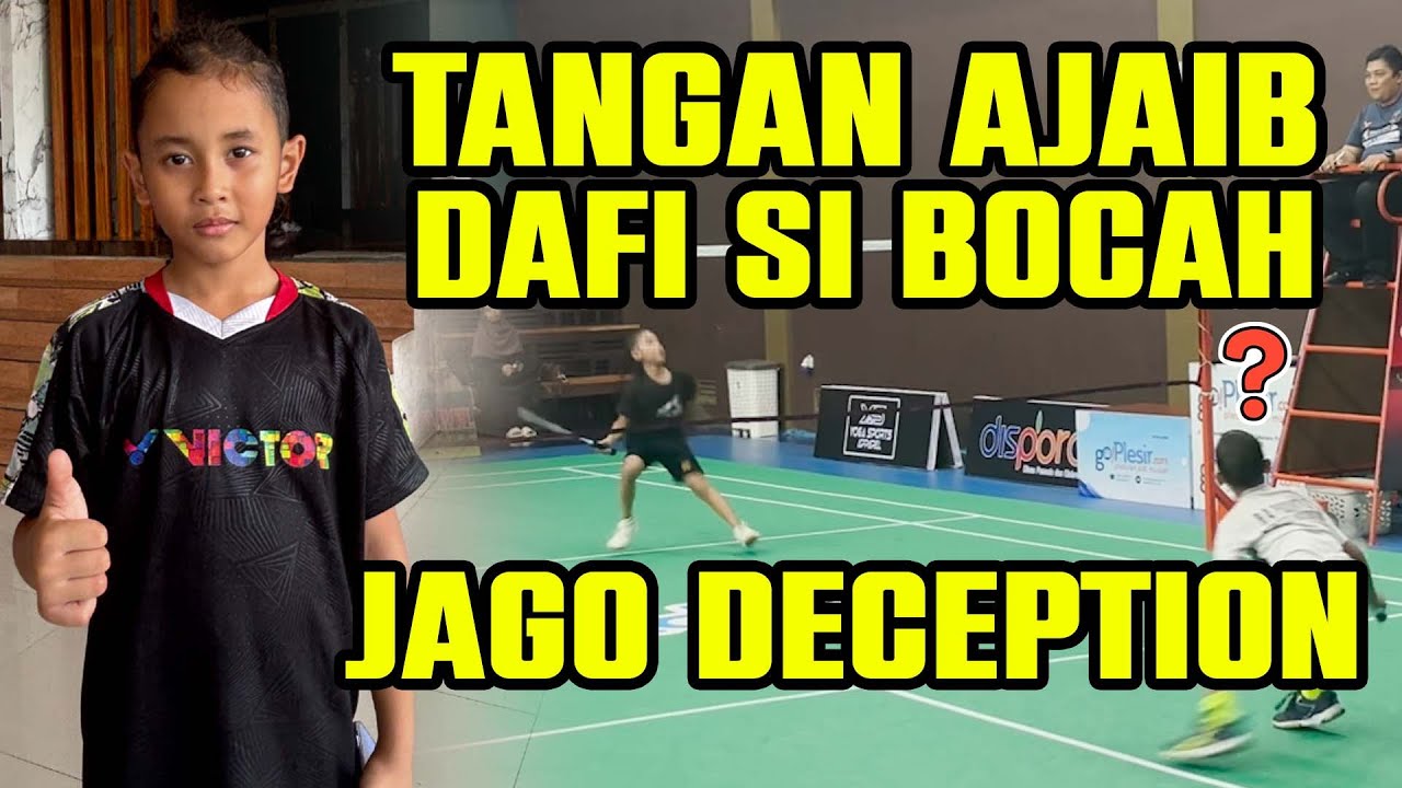 WONDERKIDS dari Palembang, Non Unggulan, semua lawan disikat Straight game hingga akhirnya JUARA