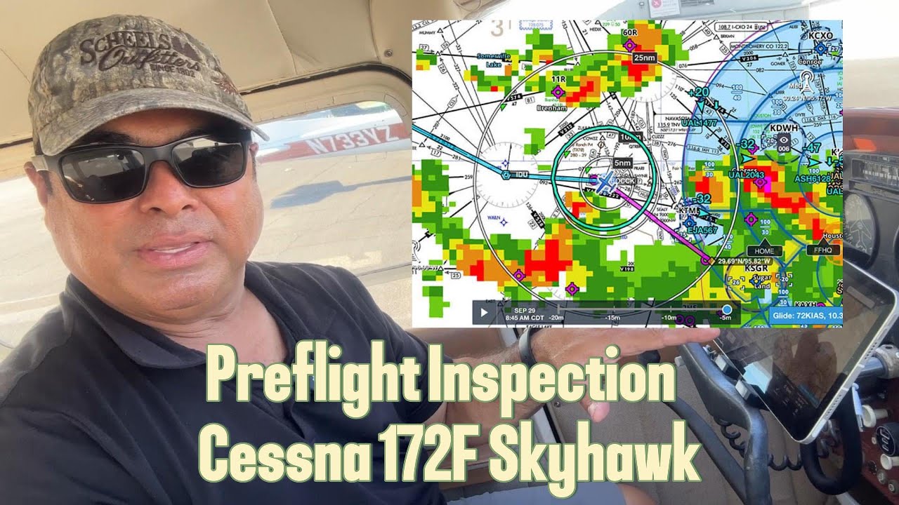 Cessna 172F Preflight Procedure | Step-by-Step Walkaround Checklist