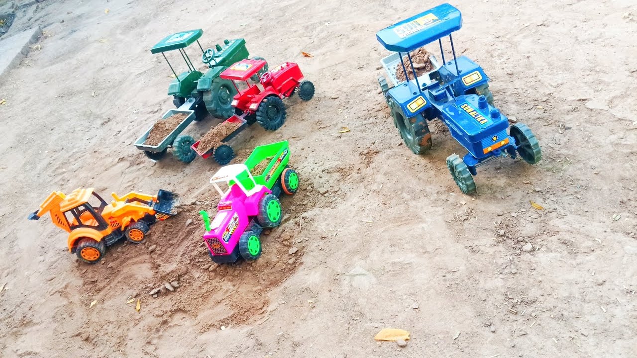Mini Tractor vs Dumper 🚜💥 Mitti Loading Challenge | Village Farming Fun 2026