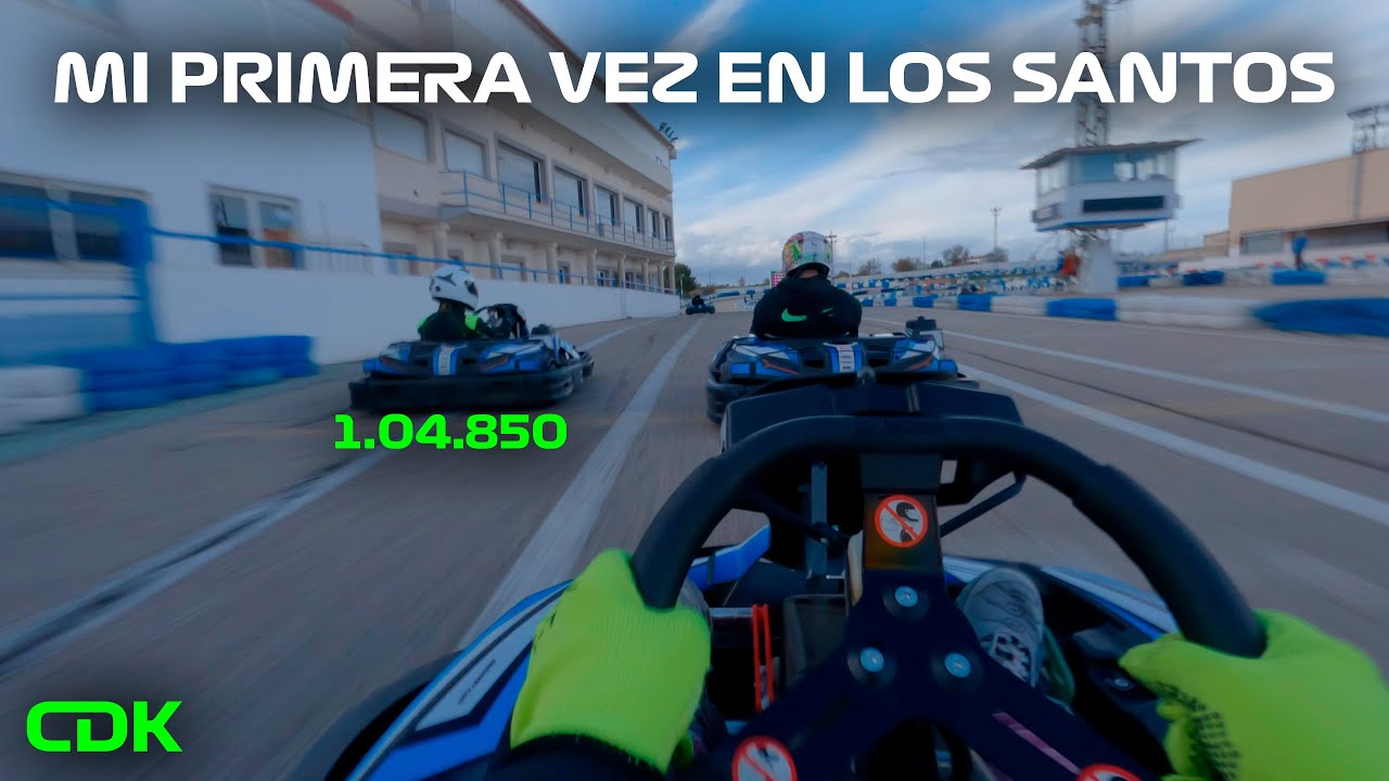 MI PRIMERA VEZ EN KARTING CLUB LOS SANTOS | CDK
