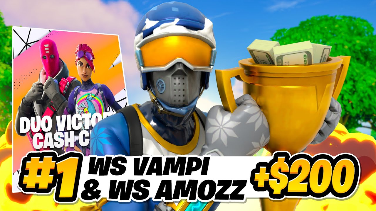 WE WON THE VICTORY DUO CASH CUP! ($200) 🥇 w/ Amozz