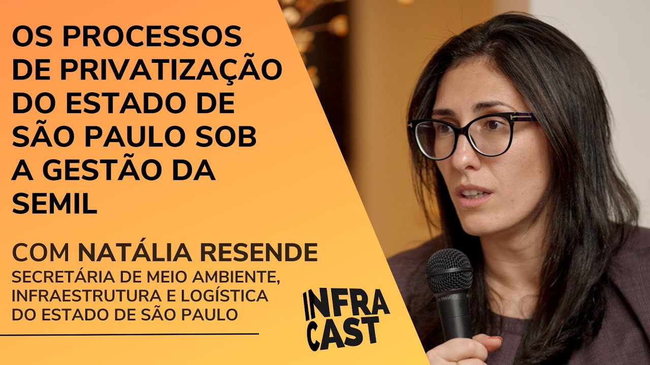 Os processos de privatização do estado de São Paulo sob a gestão da SEMIL, com Natália Resende