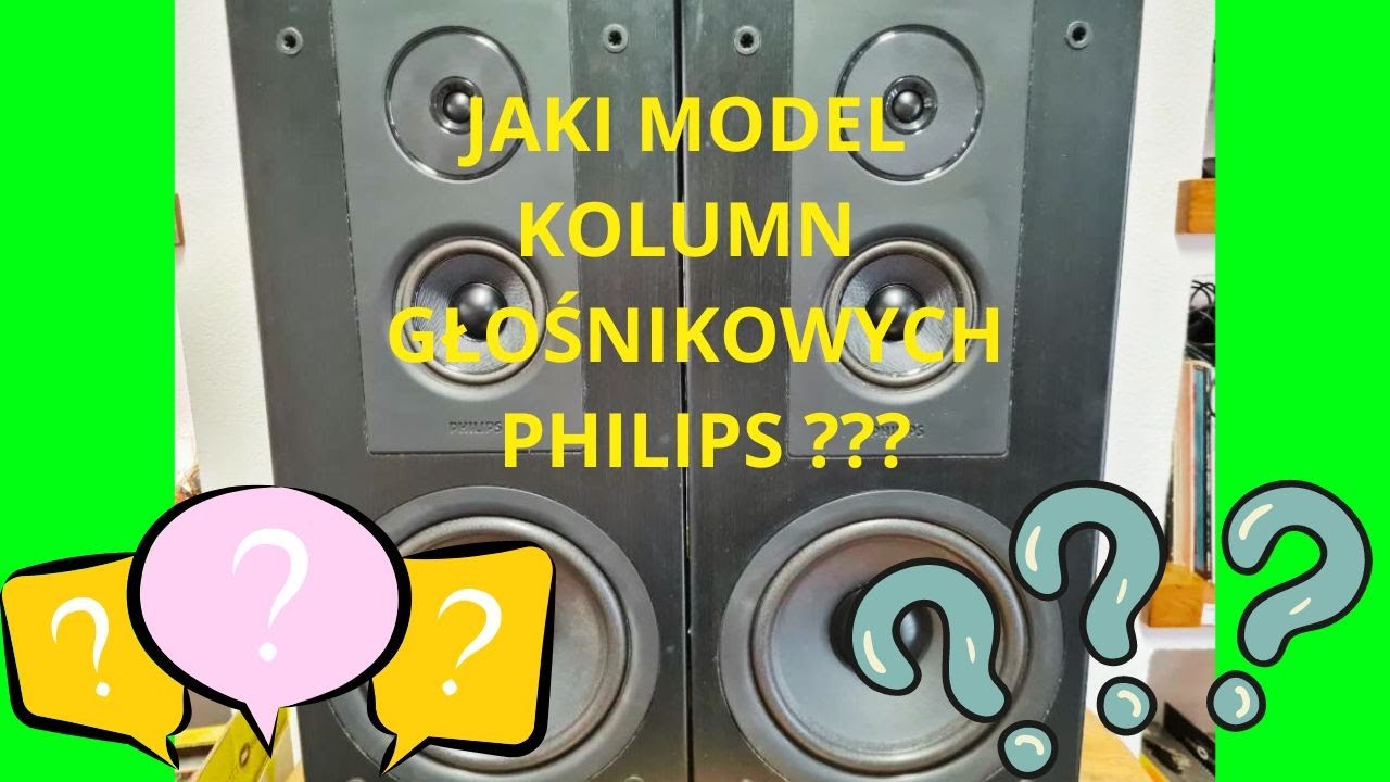 GŁOŚNIKI PHILIPS WYPRODUKOWANE W BELGII OD JAKICH KOLUMN GŁOŚNIKOWYCH SERI FB POCHODZĄ?