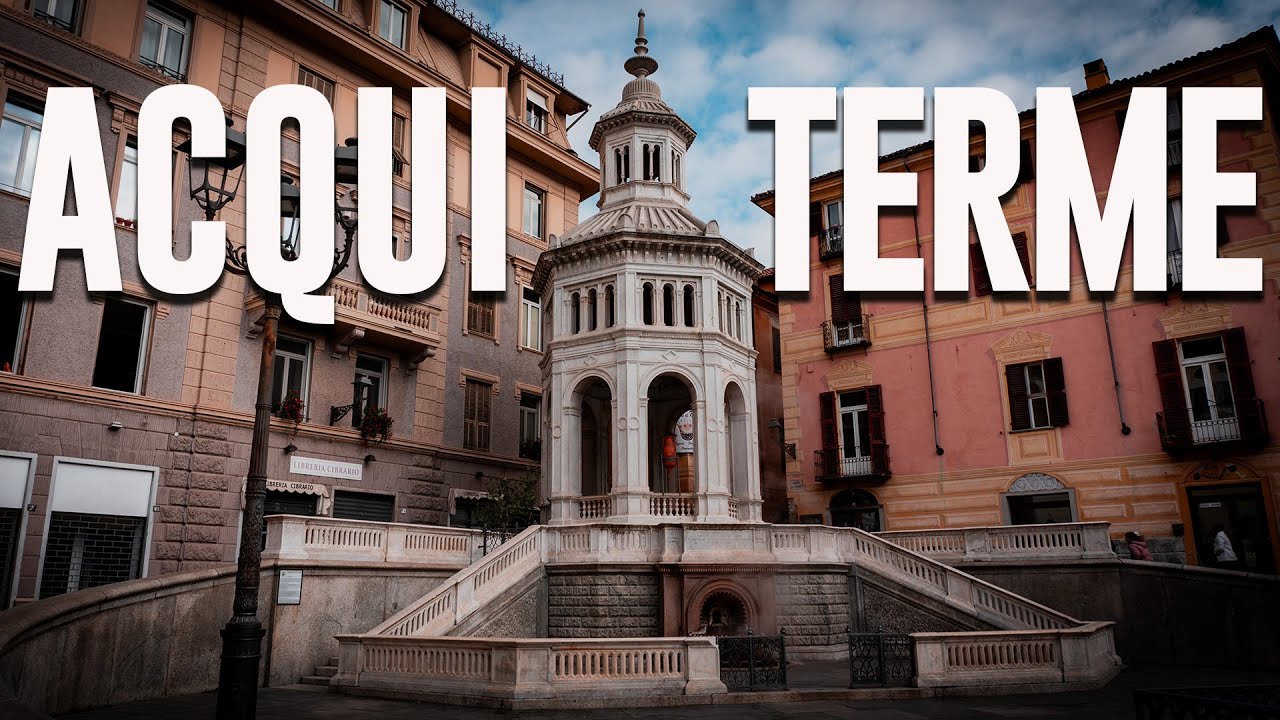ACQUI TERME: ESPLORIAMO la città più BOLLENTE del PIEMONTE🥵!