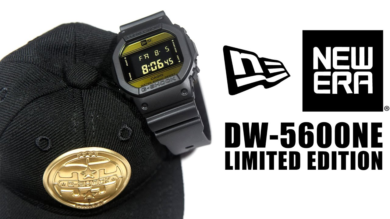 NEW ERA SPECIAL EDITION - G-SHOCK DW-5600NE-1