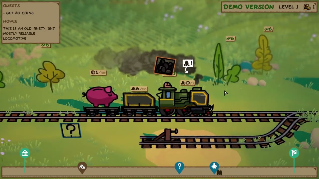 Trackline Express | Embark on a perilous journey in your trusty locomotive