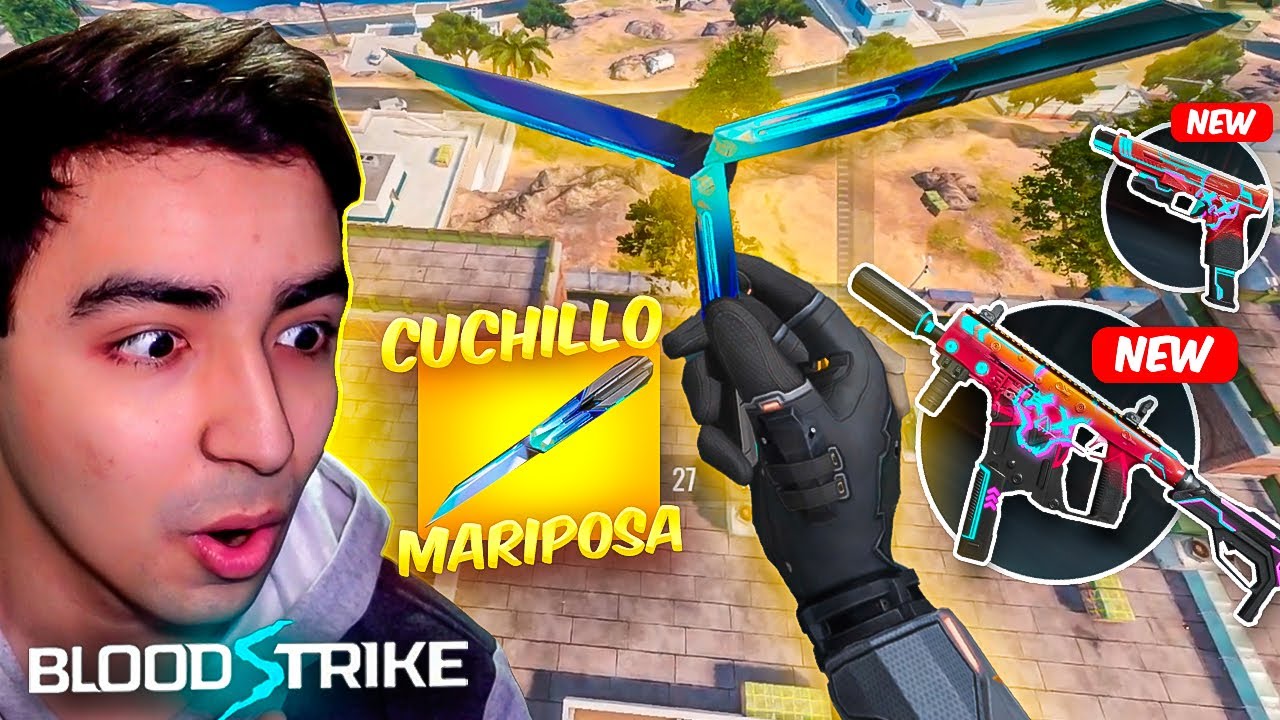 CONSEGUÍ por $1 el NUEVO CUCHILLO MARIPOSA con EFECTOS LEGENDARIOS de BLOODSTRIKE!