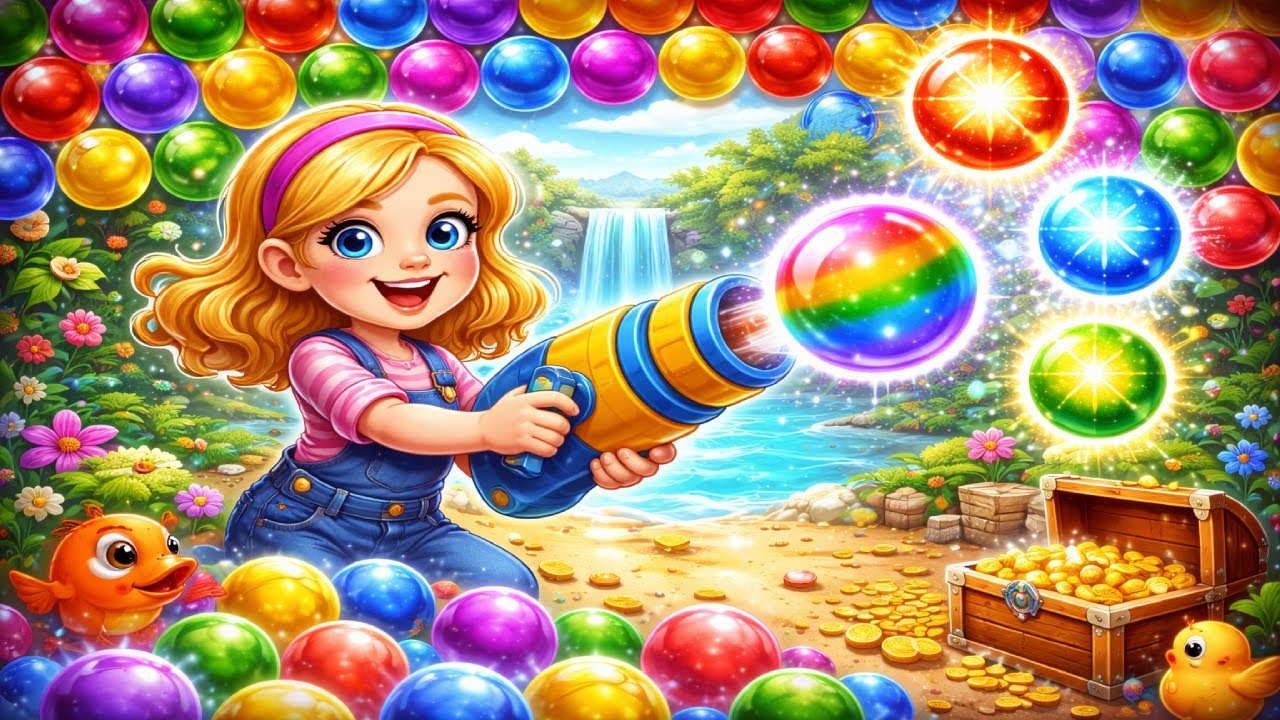 Bubble Shooter Splash | Classic Bubble Pop & Addictive Puzzle Gameplay (Android/iOS)