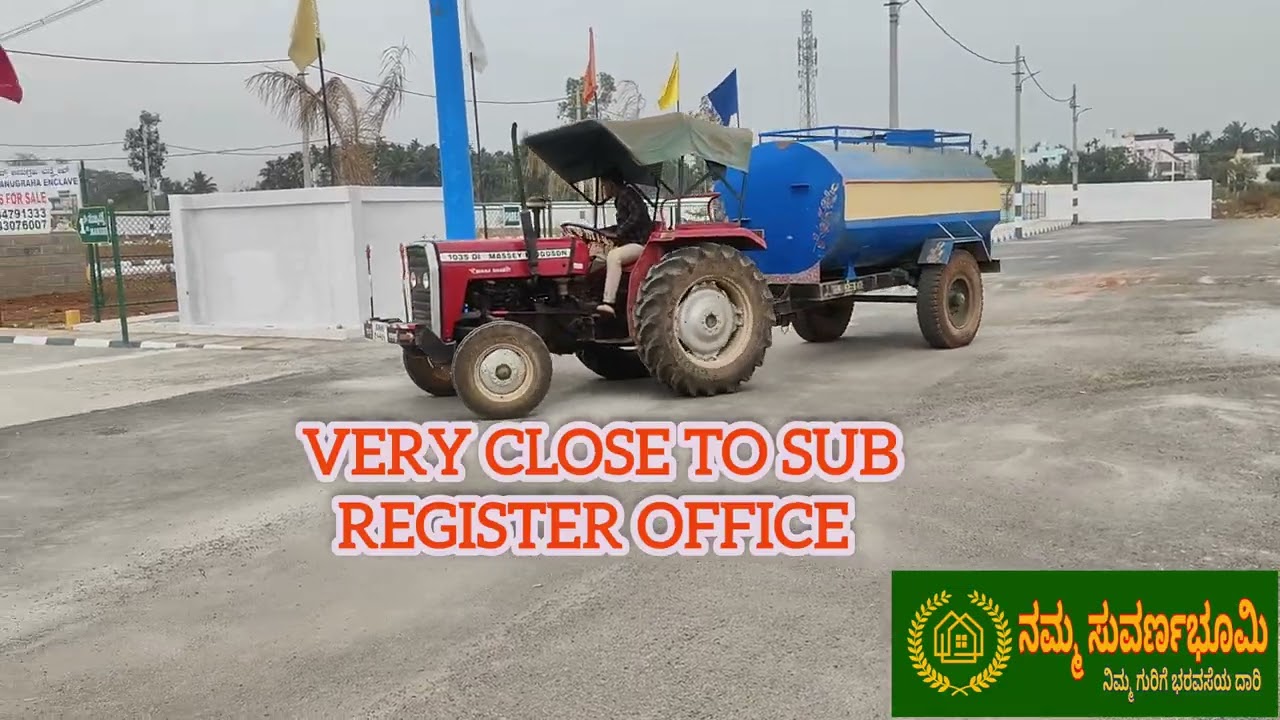 Approved Site's For Sale At Hesaragatta Town #reels #construction 