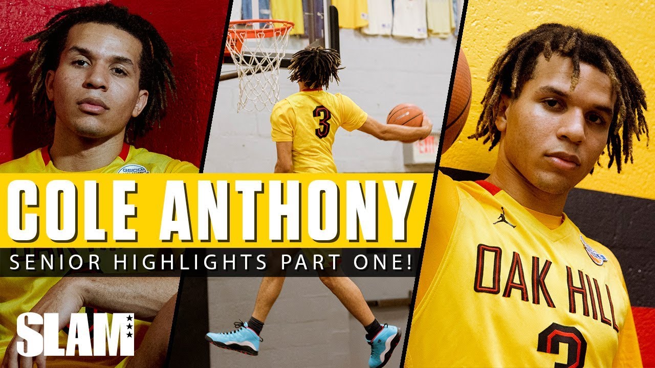 #1 PG Cole Anthony CRAZY Senior Highlights Part One! 😈