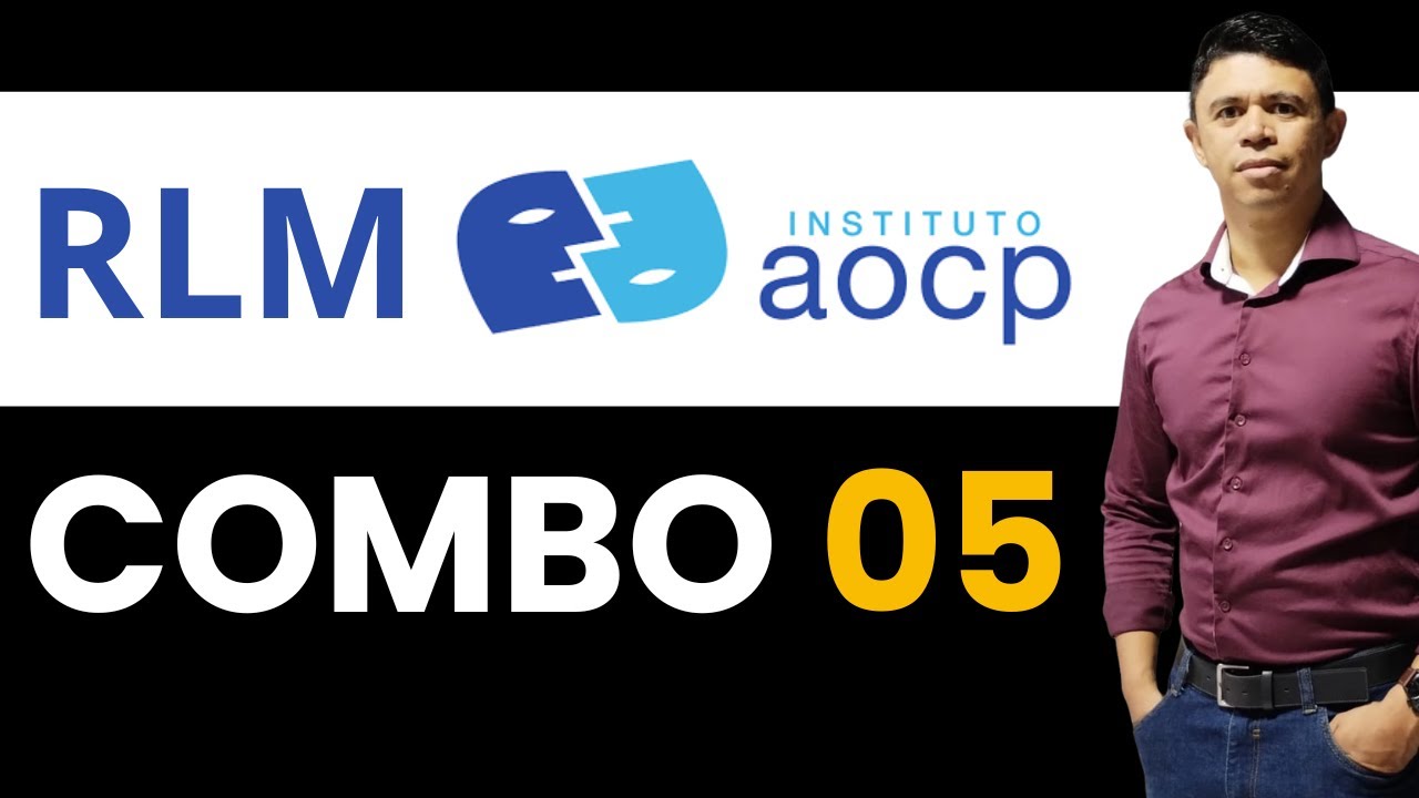 ✅ RACIOCÍNIO LÓGICO INSTITUTO AOCP: 🔥 Super Combo de Questões Resolvidas!  👉 COMBO 04 