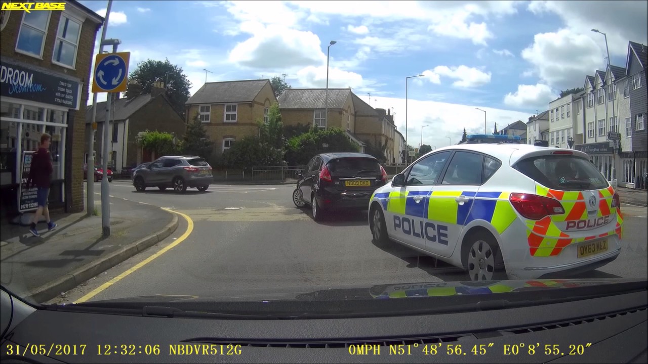 Video compilation of bad drivers, Harlow Essex