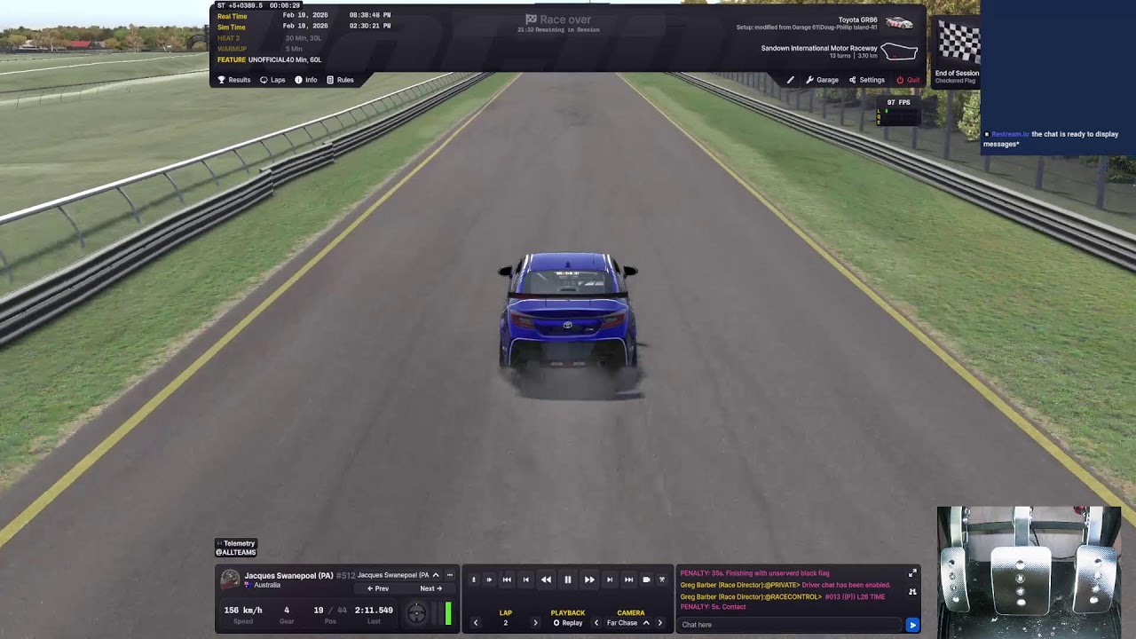 SRW 86's Round 4 - Sandown