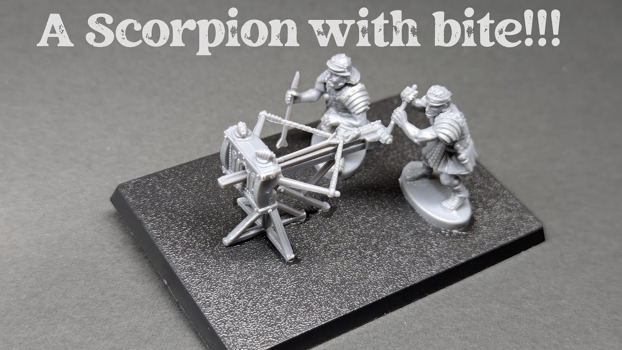 Unboxing of Warlord Games' Imperial Romans: Plastic Scorpion