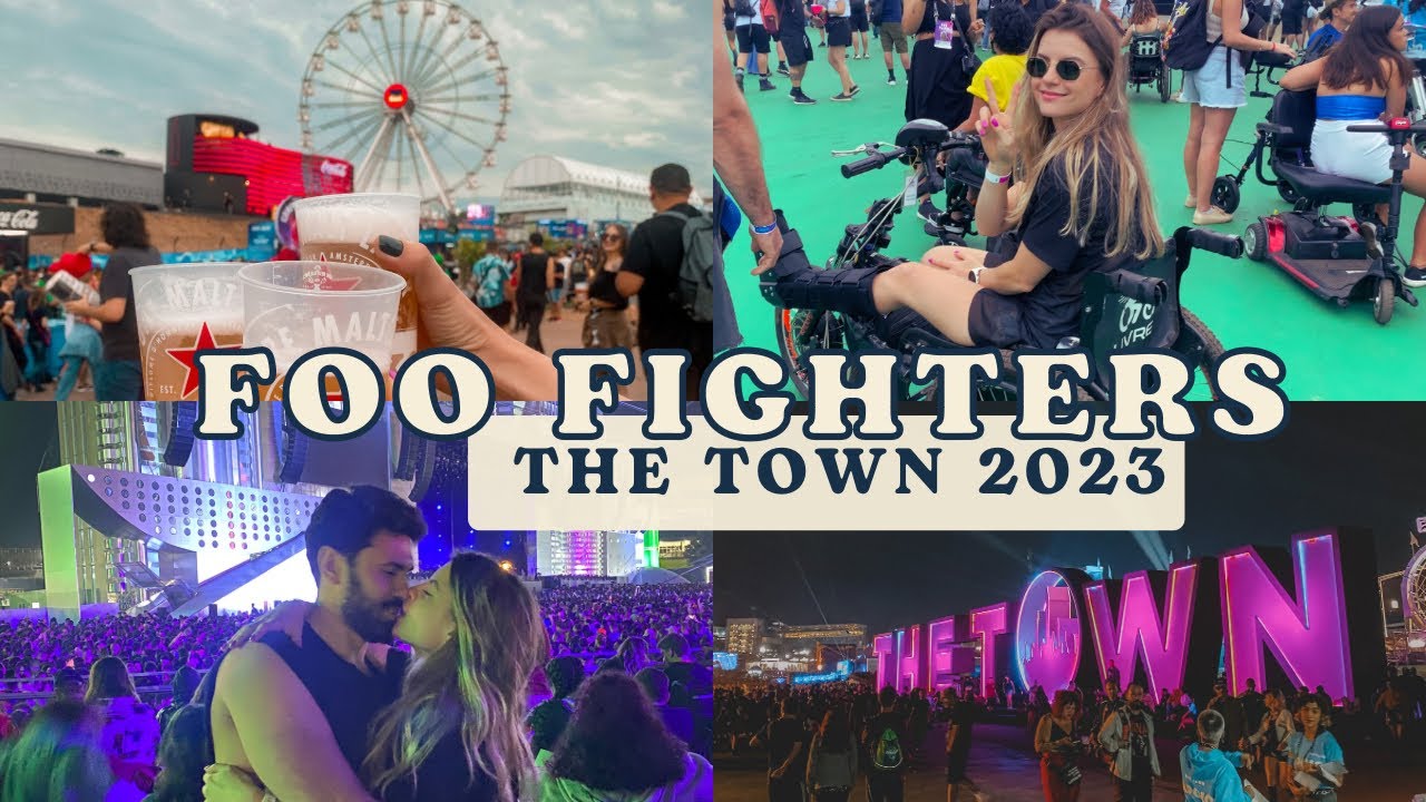 viagem para São Paulo, show do Foo Fighters | The Town 2023 vlog