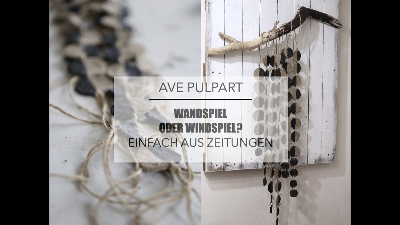 🌺 WUNDERSCHÖNE Dekoration aus alten Zeitungen 🌺 #papierhandwerk