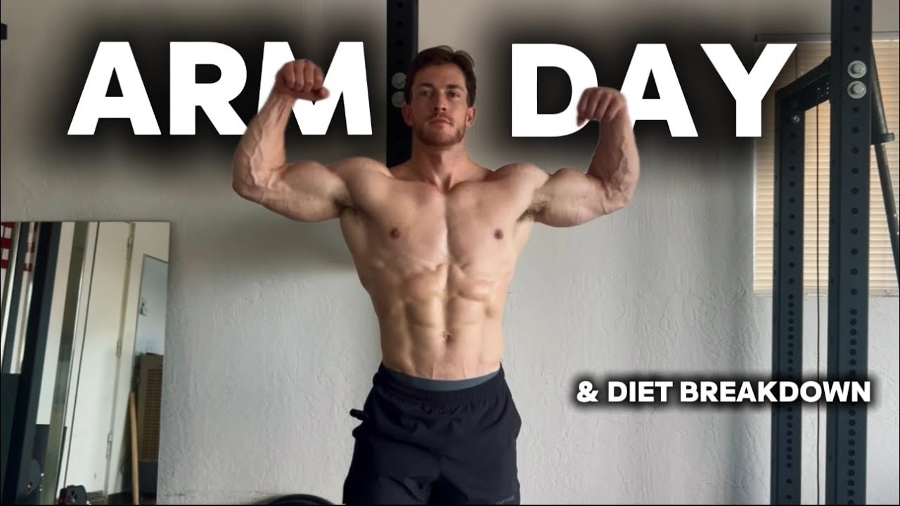 This Is How You Get BIG ARMS | Full Sharms Workout + Diet Overview