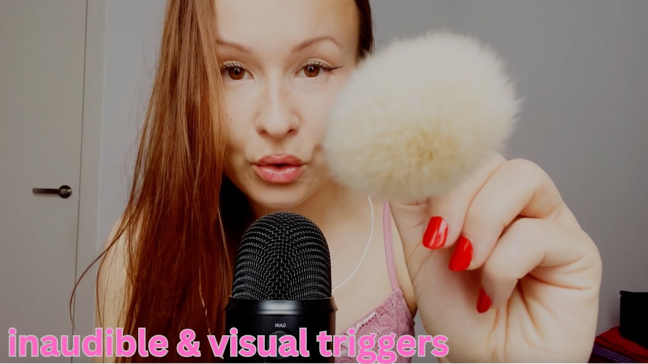 ASMR SUOMI / inaudible & visual triggers 🫵🏼👄