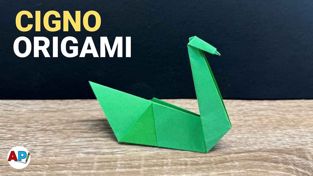 Origami facile: Come fare un cigno di carta passo passo