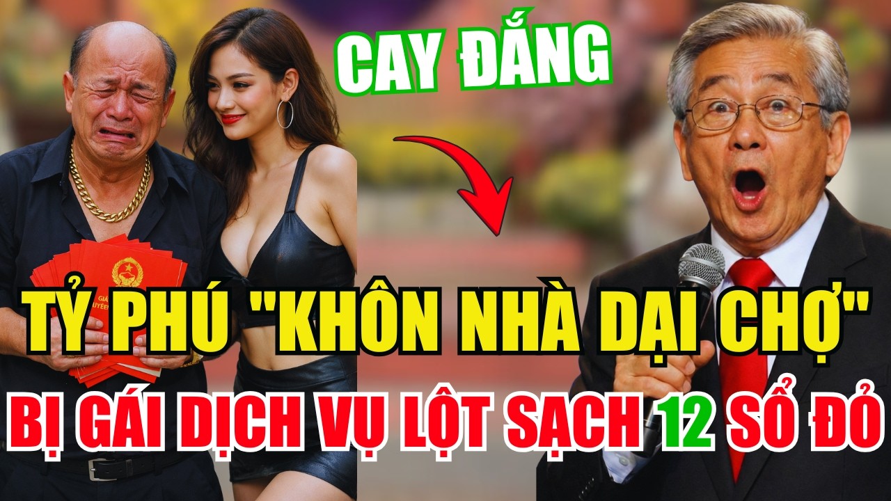 Tâm Sự Cùng Văn Sâm: Tỷ Phú U70 Trộm 50 Cây Vàng Của Vợ Mang Đi Bao Nuôi Gái Dịch Vụ 26 Tuổi