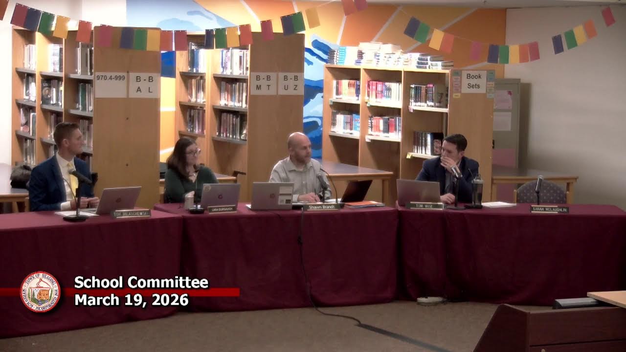 School Committee 3-19-2026
