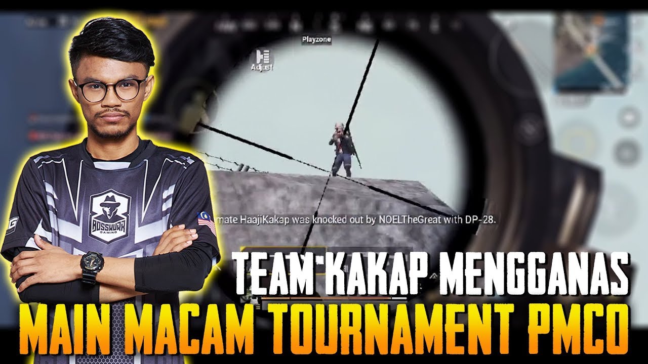 Main Macam Tournament PMCO! Fredo Erangel Gameplay | PUBG Mobile Malaysia