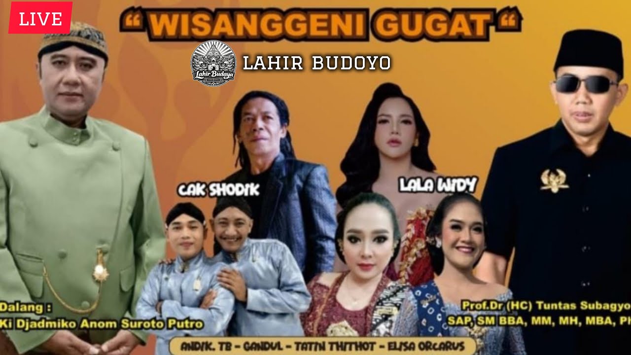 🔴LIVE LIMBUKAN PAGELARAN WAYANG KULIT BERSAMA DALANG KI DJADMIKO ANOM SUROTO PUTRO,BAKI,SUKOHARJO
