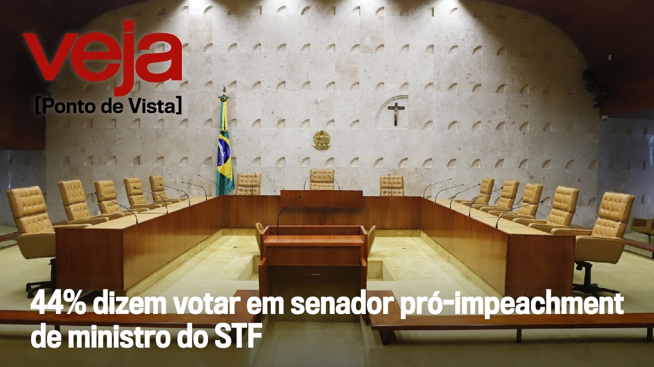 44% dizem votar em senador pró-impeachment de ministro do STF