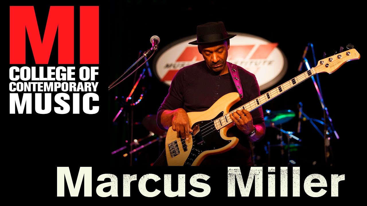 Bass guitar player Marcus Miller Performance | Musicians Institute