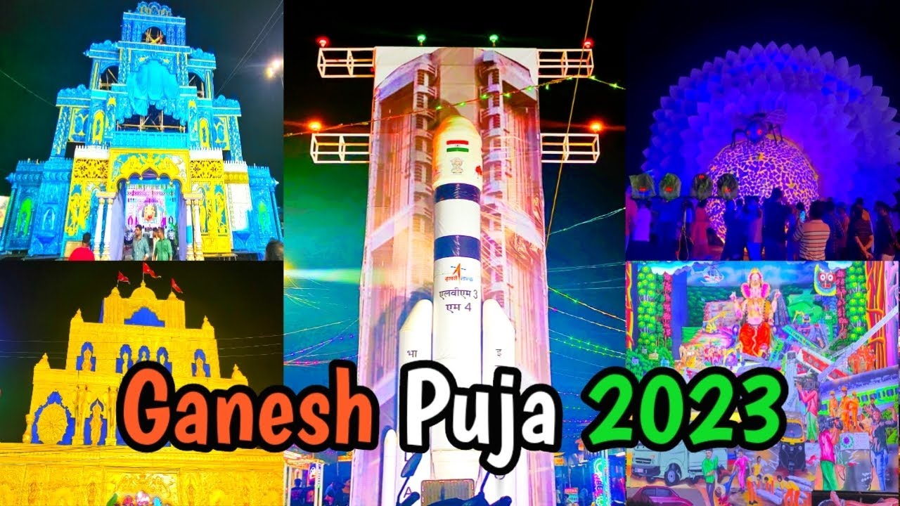 TALCHER GANESH PUJA 2023 || Ganesh Puja Talcher 2023 || Ganesh Puja Decoration Talcher || Odia Vlogs