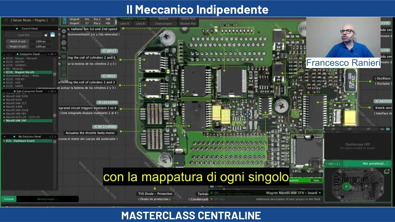 Come riparare la centralina IAW 5nf.n8 Errore P0352 - P0353
